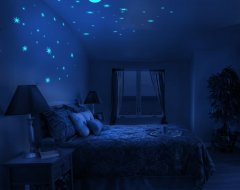 Флуоресцентная краска: как разрисовать ночь