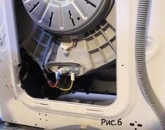 Как поменять ТЭН в стиральной машинке LG?