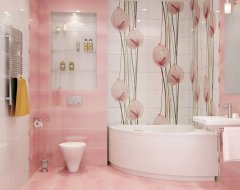 Отделка стен в ванной комнате - самые популярные варианты