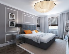 Дизайнерские идеи для спальни: кровать